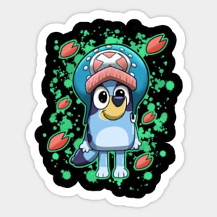 bluey funny cute Sticker